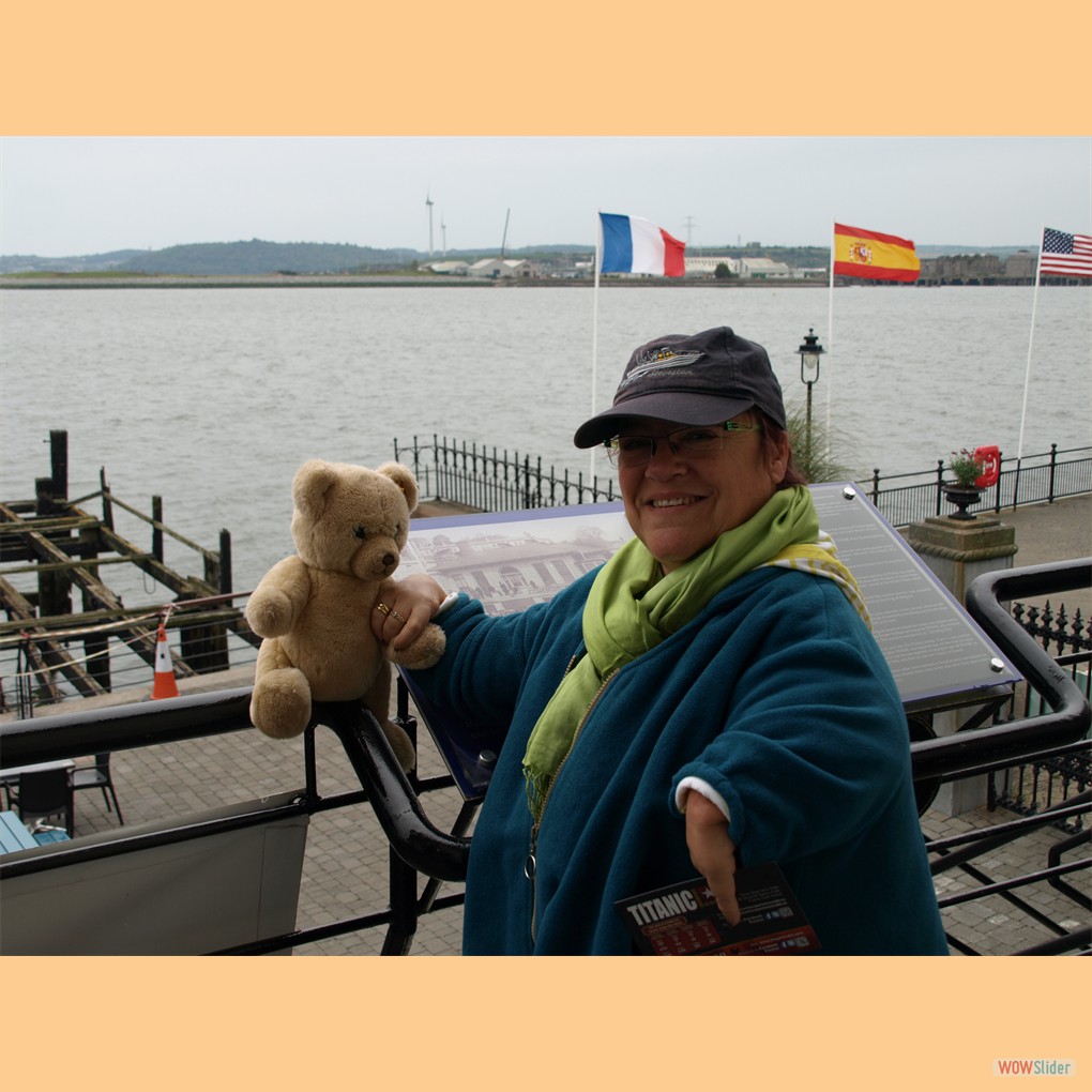 Bandito möchte gerne mit der Titanic auf große Fahrte gehen in Cobh, ...